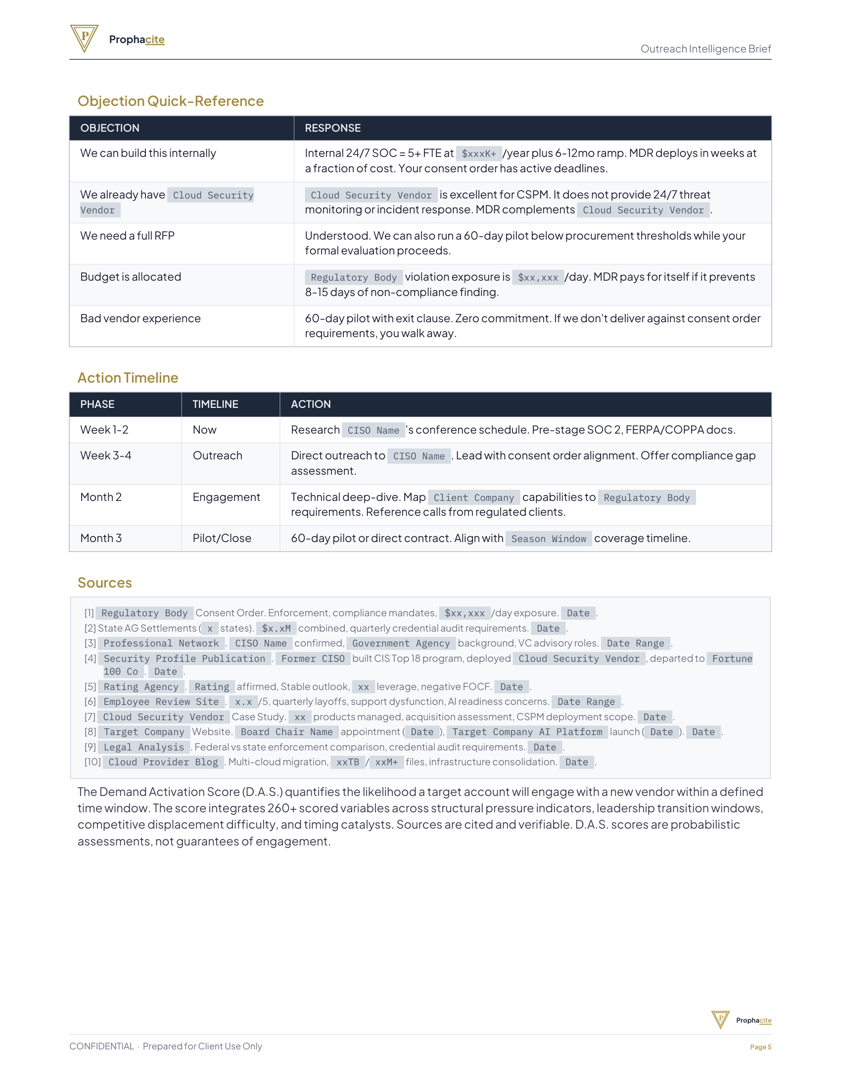Redacted outreach brief sample PDF page 6 of 6